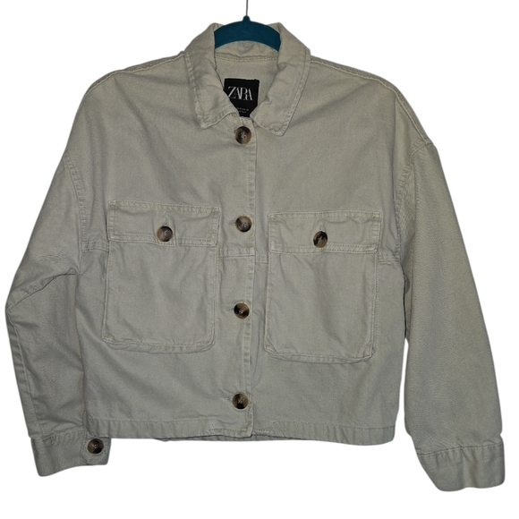 Zara Denim Jacket- SMALL - Picture 2 of 5